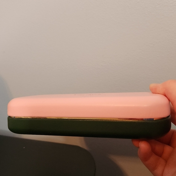 Kate Spade New York Glasses Hard Case Faux Leather Clamshell - Picture 3 of 8